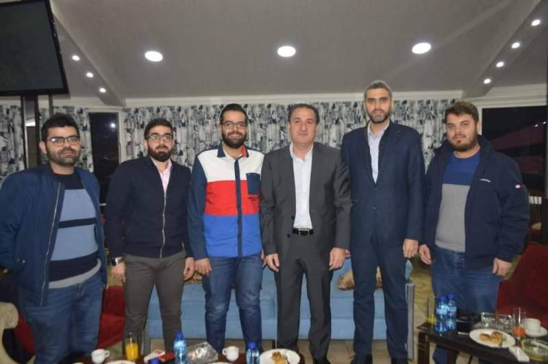 حواط التقى مهنيين وممثلين عن المجتمع المدني