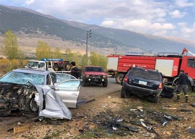 جرحى في حادث سير مروّع!
