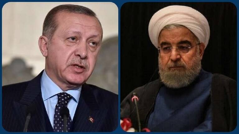 أردوغان لروحاني: اغتيال فخري زاده يستهدف السلام بالمنطقة وأحلام الظلام ستتبدد