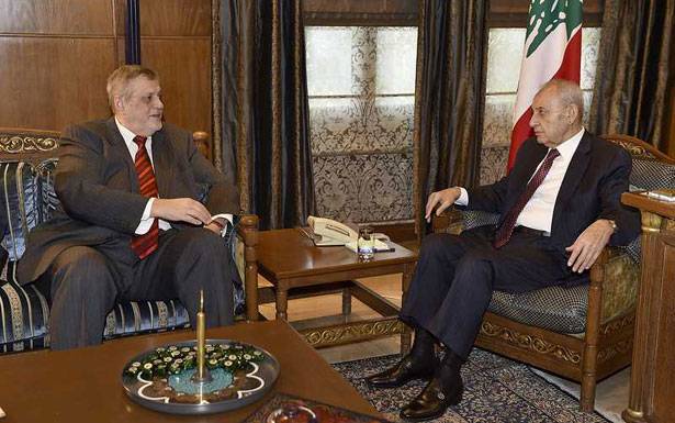 بري التقى كوبيش وشكر الجهود على نتائج مؤتمر دعم لبنان