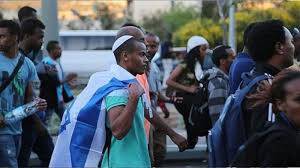 قدوم المئات من يهود الفلاشا من إثيوبيا إلى فلسطين المحتلة