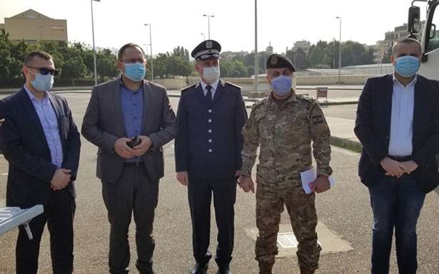 وزارة الصحة سلّمت مئة الف كمامة للجيش والامن العام