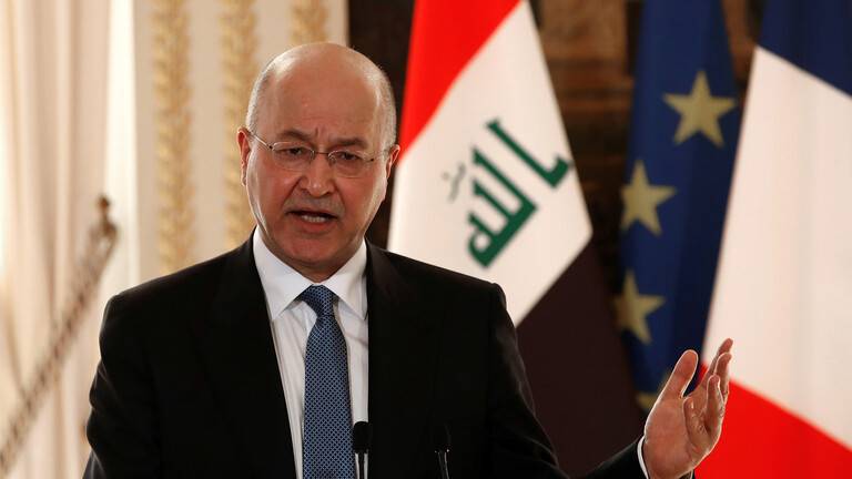 الرئيس العراقي: العنف ليس حلا