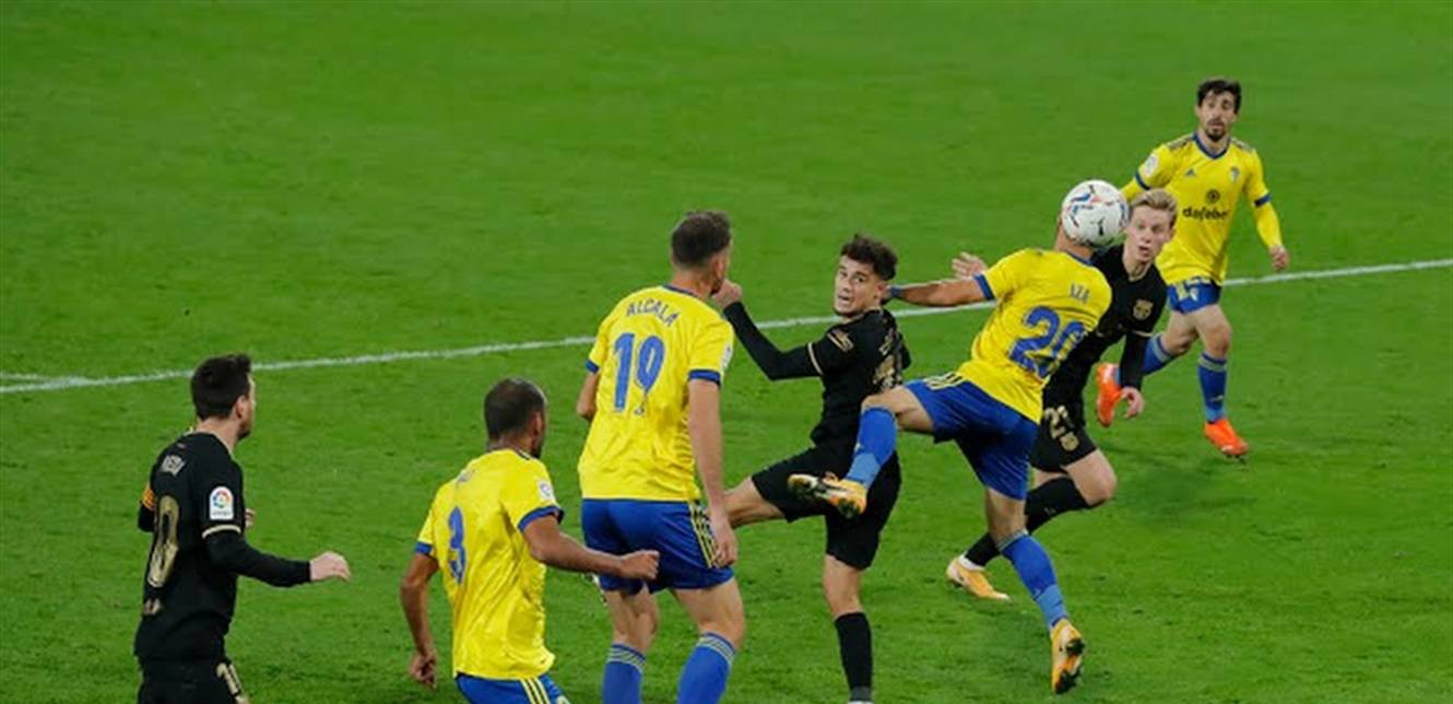 خسارة مدوية لـ"برشلونة" أمام "قادش" في الدوري الإسباني