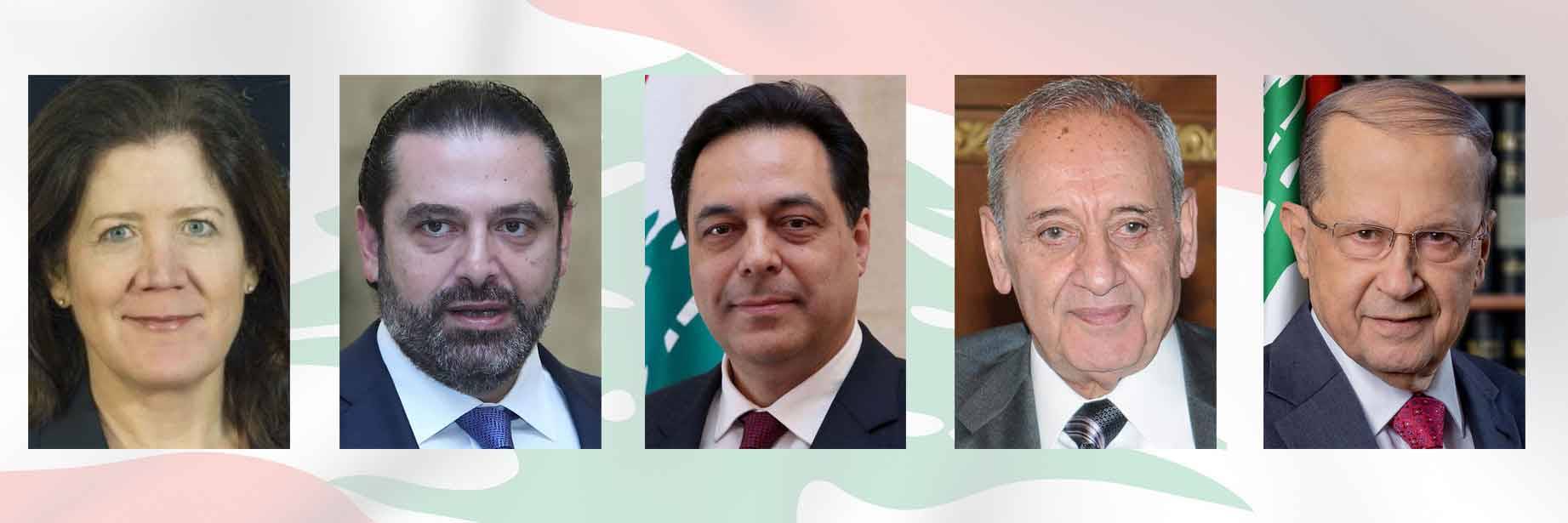 السفيرة الاميركية «تتوعد» بايام صعبة في «الامتار الاخيرة» من ولاية ترامب ؟
دياب «غاضبٌ» ويتهم عون باستضعافه .. بري يتدخل والقاضي صوان لم يتراجع
الحكومة «ضحية» حرب البيانات بين بعبدا وبيت الوسط : طي صفحة «التكاذب»