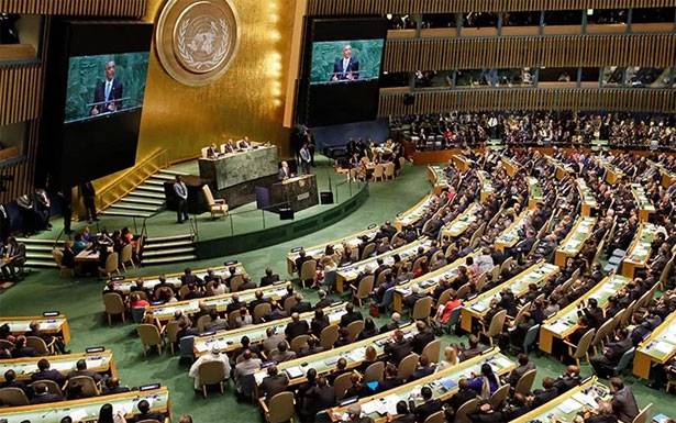 الجمعية العامة للامم المتحدة تصوّت على حق الشعب الفلسطيني في تقرير مصيره