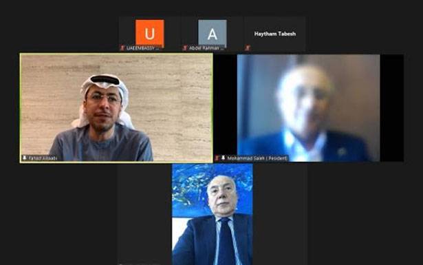 حوار بين السفارة الاماراتية وغرفتــي طرابــــلــس وصيدا حول جهود الامارات للتعافي الاقتصادي من تداعيات «كورونـــا»