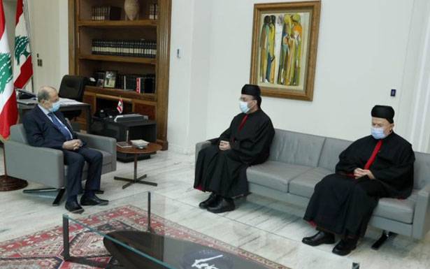 عون استقبل الراعي الجديد لأبرشية صور المارونيّة