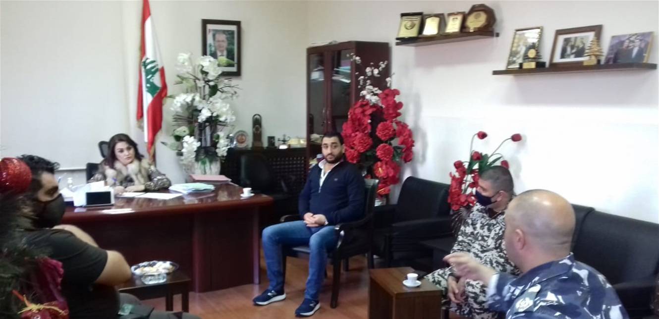 قائمقام جبيل اكدت جهوزية الخطة الامنية في فترة الاعياد والمحافظة على شروط السلامة العامة