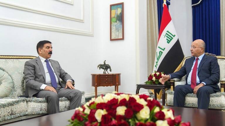 الرئيس العراقي يبحث مع وزير الدفاع تأمين سلامة البعثات الدبلوماسية