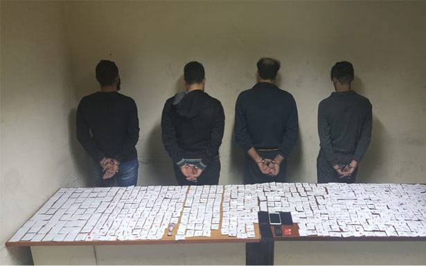 ضبط كمية مخدرات والقبض على المروُجين في منطقة الروضة