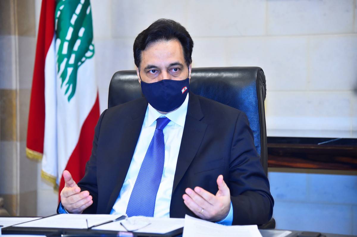 دياب: لبنان يمكنه استخدام ملياري دولار من الاحتياطيات للدعم لستة أشهر أخرى