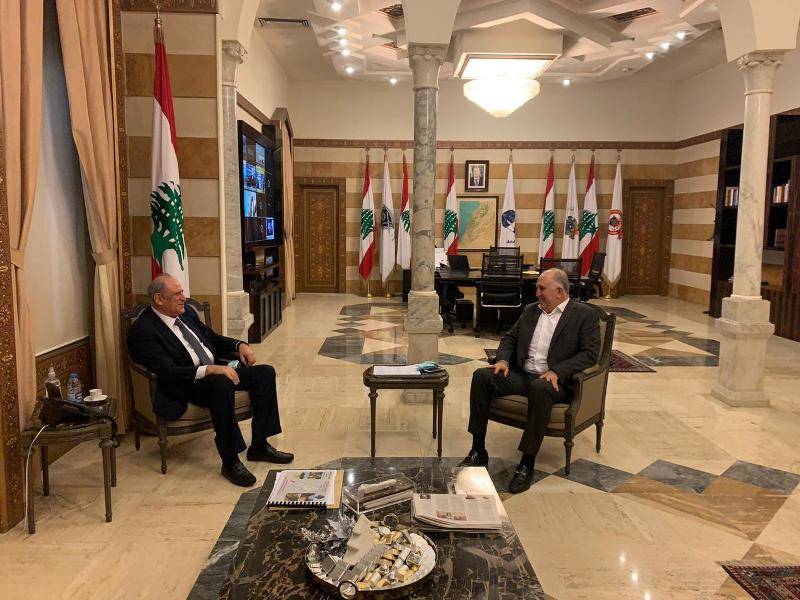 فهمي عرض مع الجراح المستجدات الأمنية في البقاع الغربي