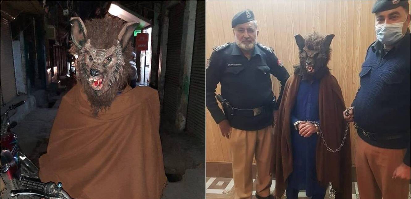 بعد إخافته الناس ليلة رأس السنة.. توقيف "الرجل الذئب"!