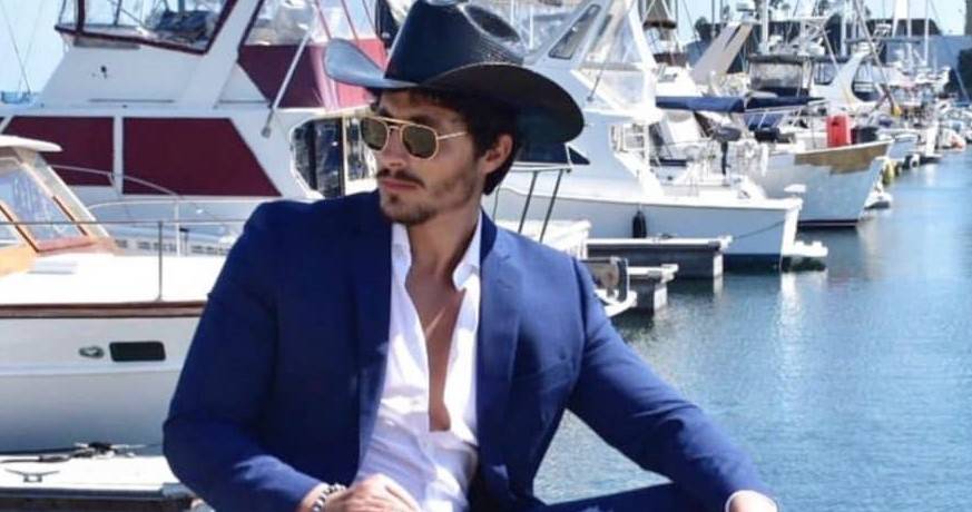 محمد رغيس في أول ظهور له خلال كواليس مسلسل "يما"