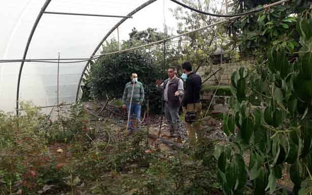 وفد لجــنــــة التنمية الزراعية في حزب الله جال على مزارعي صيدا