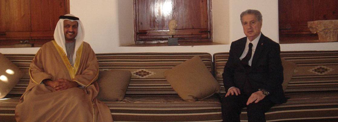 زار الجميل وسليمان والسنيورة مودعاً