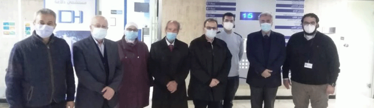 البزري تفقد القسم الخاص بـ«كورونا» في مُستشفى دلاعة