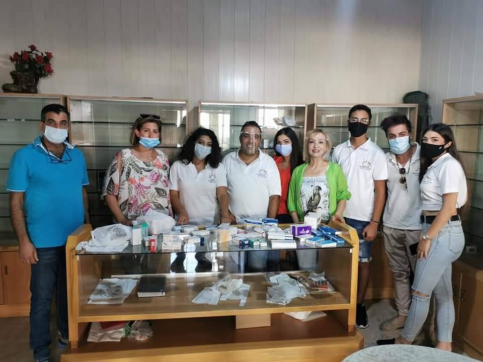 نادي زحلة مونتريال وتجمع زحلة الثقافي تورونتو يساهمان بخمسين مليون ليرة لبنانية دعما لحملة توزيع الادوية على خمسين مسنا زحليا عام ٢٠٢٠  بالتعاون مع حركة شباب الشرق