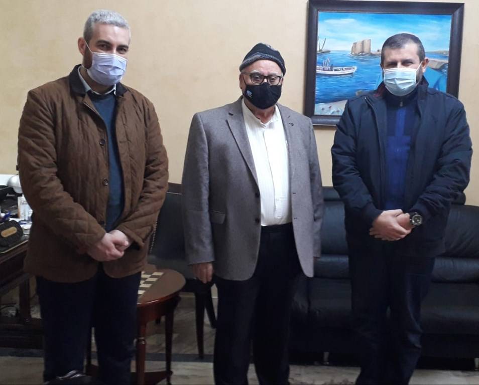 وفد من حزب الله زار السعودي وعرض معه المستجدات الصحية في صيدا