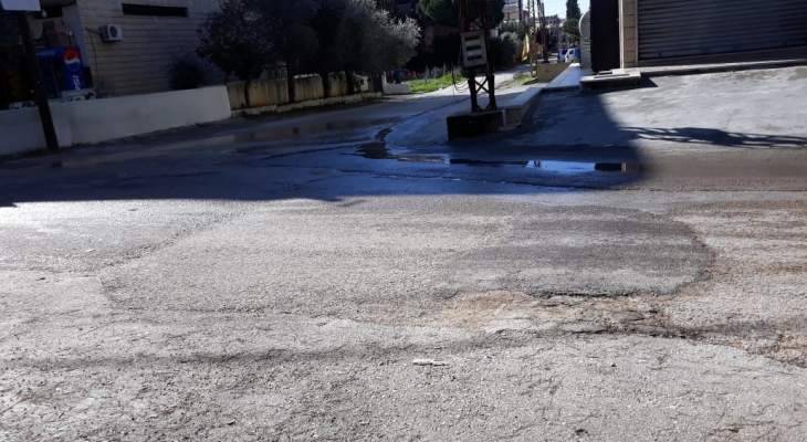 انحسار العاصفة في النبطية والأمطار أدت إلى ارتفاع منسوب الليطاني