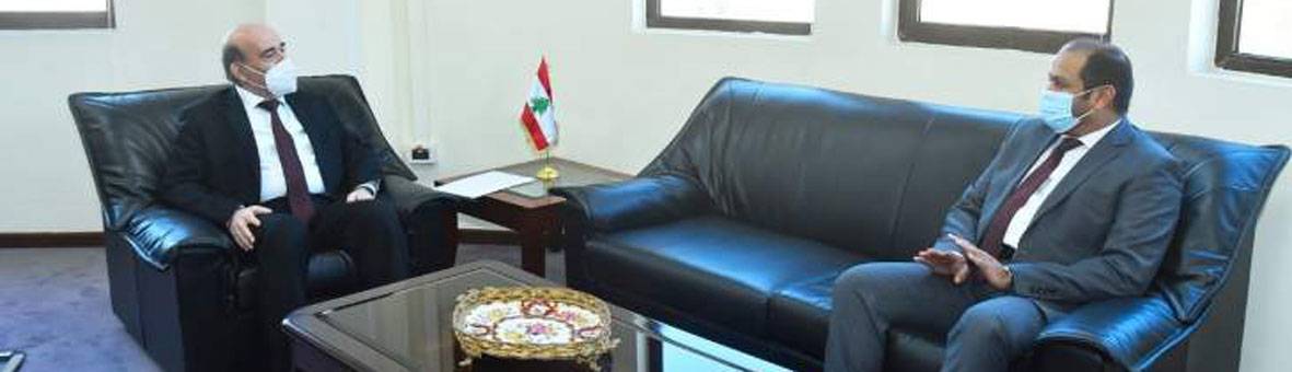 وهــبه أثـــــار مــع الشامسي قضية الموقوفين اللبنانيين في الامارات