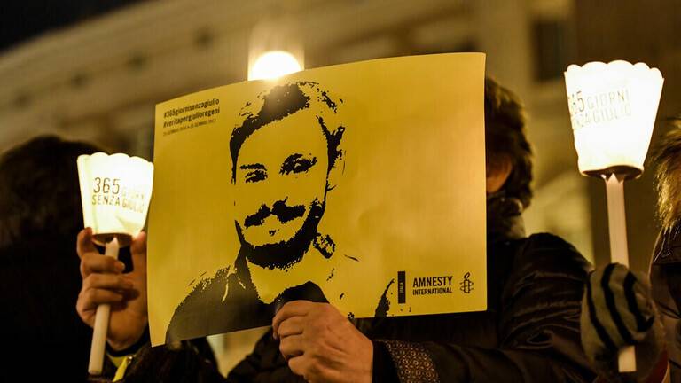 مصدر أوروبي: سيتم بحث قضية ريجيني خلال اجتماع وزراء خارجية الاتحاد الأوروبي الاثنين