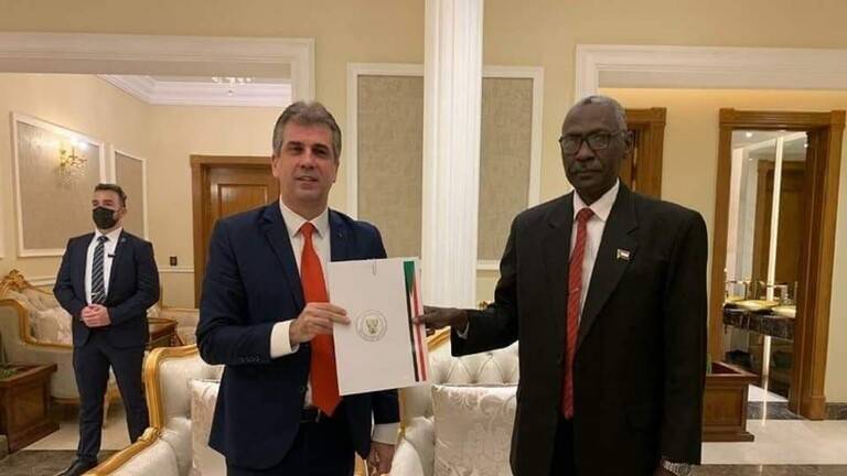 اتفاق سوداني إسرائيلي على تبادل فتح سفارات بأقرب وقت