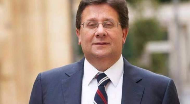 كنعان: مصلحة الدولة تقتضي اجتماعا لحكومة تصريف الأعمال لدراسة مشروع الموازنة