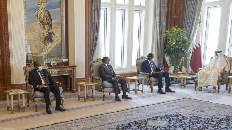 دقلو يبحث مع أمير قطر الوضع الحدودي بين السودان وإثيوبيا