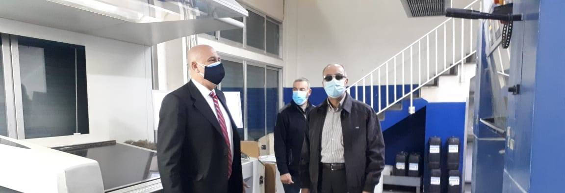 حب الله تابع جولته الصناعية: الالتزام جيد وسنلاحق التقصير والمخالفات