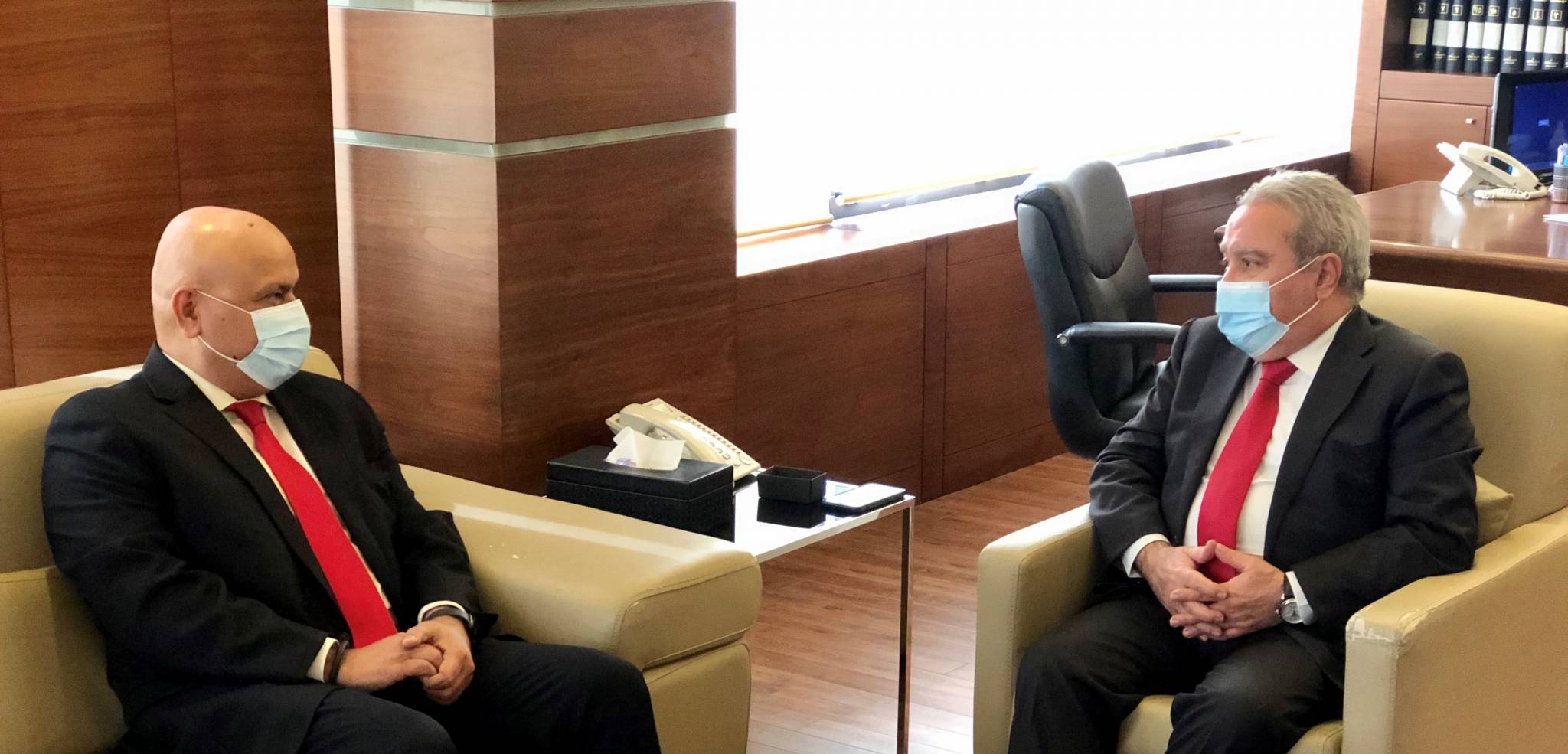 ماذا بحث المشرفية مع المدير الإقليمي في مجموعة البنك الدولي؟