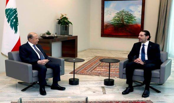 الحريري في بعبدا للبحث بموضوع تأليف الحكومة