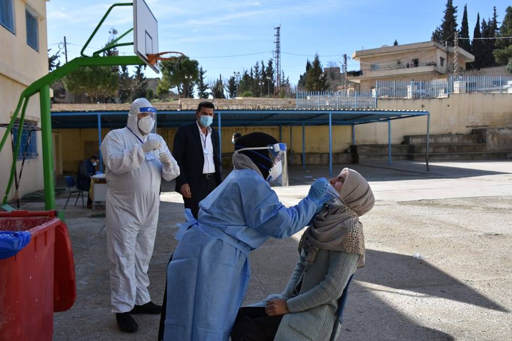 فحوص PCR في هذه البلدة لتحديد الواقع الوبائي