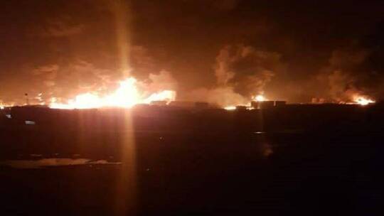 سوريا .. إصابات في ريف حلب جراء استهداف حراقات تكرير نفط بالصواريخ