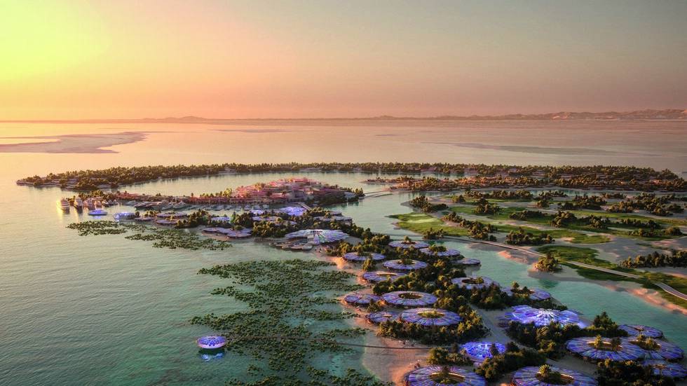 ولي العهد السعودي يطلق رؤية تصميم الجزيرة الرئيسية لمشروع البحر الأحمر العملاق