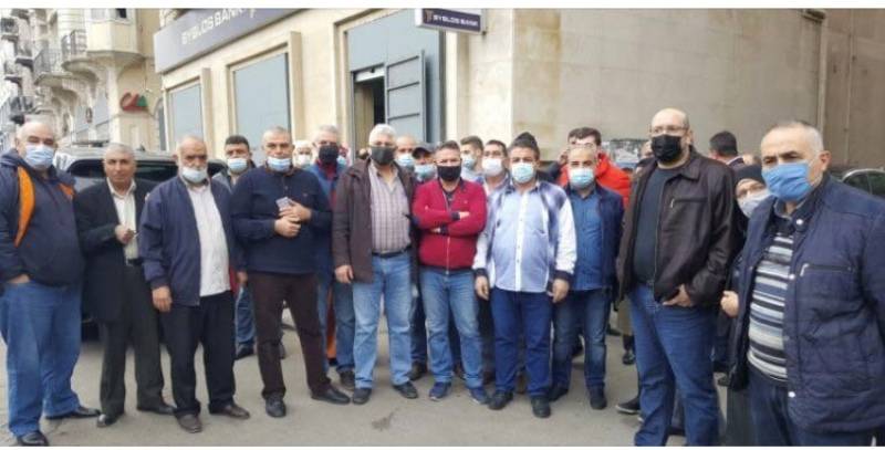 إعتصام لأهالي الطلاب في الخارج في طرابلس