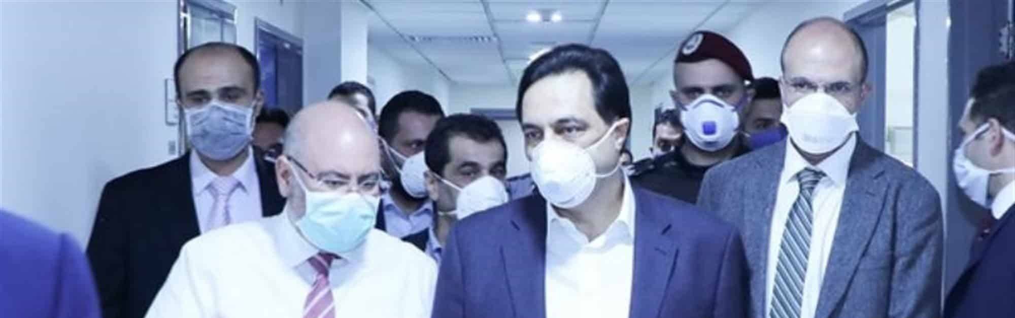 دياب في اليوم الاول من التلقيح : لن آخذه لان الاولوية للقطاع الصحي