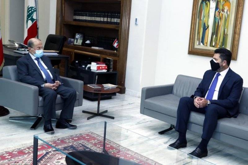 غجر يطلع عون على تدابير مؤسسة كهرباء لبنان بعد أعطال العاصفة