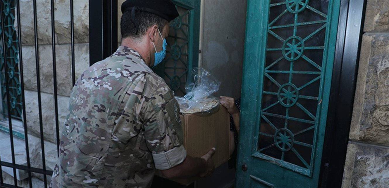 الجيش: توزيع تعويضات على المواطنين المتضررين جراء انفجار مرفأ بيروت