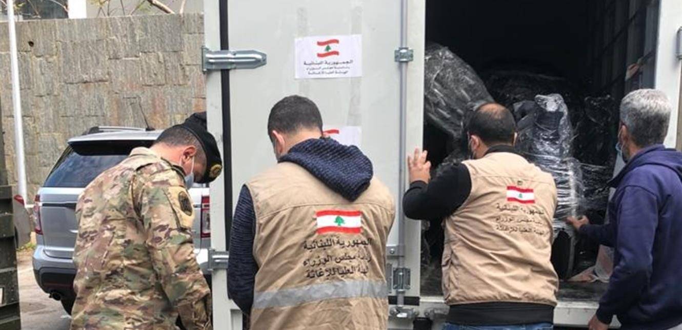 معدات طبية من الهيئة العليا للاغاثة للطبابة العسكرية في الجيش