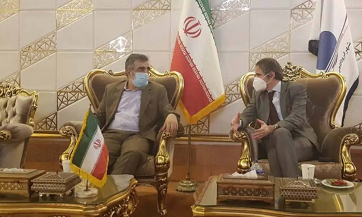 إيران تنتظر النتائج الإيجابية للدبلوماسية... وغروسي في طهران لحل مشكلة التفتيش