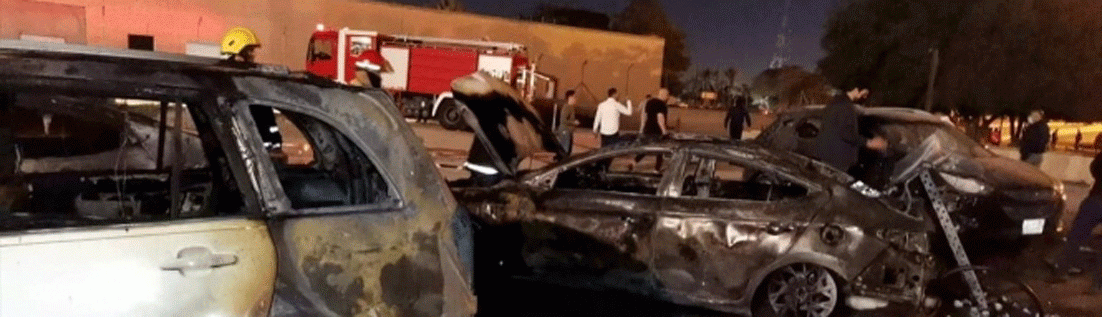 قصف صاروخي جديد على وسط بغداد وإطلاق صافرات الإنذار من السفارة الأميركية