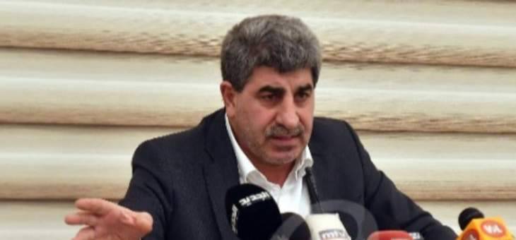 طليس: الحكومة تجرّنا للتصعيد وسنجتمع اليوم لإعلان الخطوات