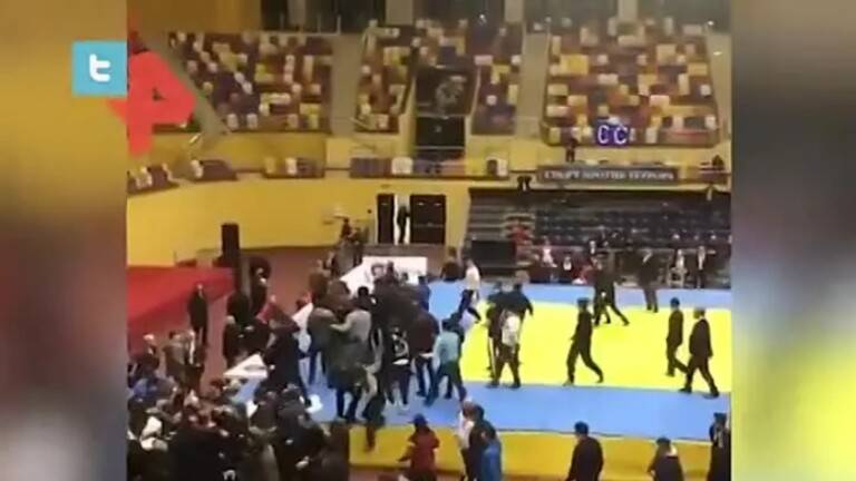 منافسة بالجودو تتحول إلى ساحة قتال