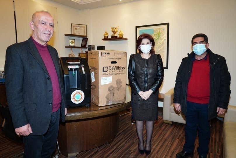 جهازا أوكسيجين لبلدية بقعتوته لمساعدة ابناء البلدة