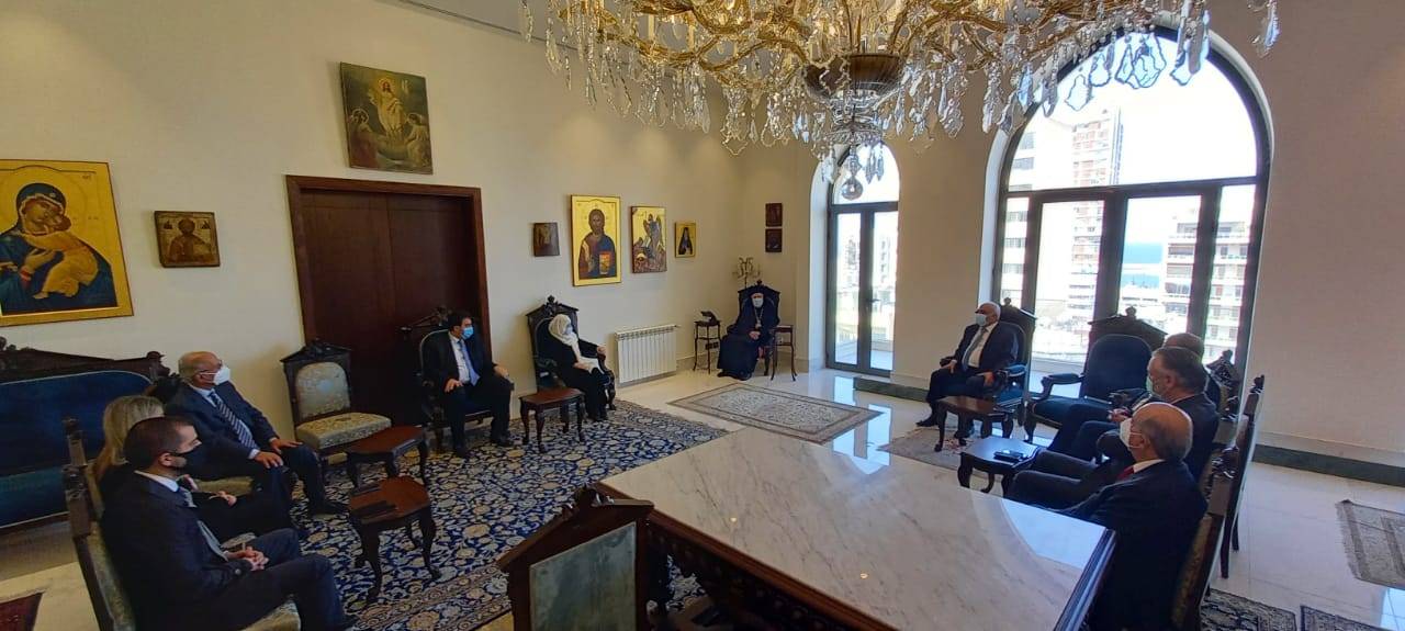 وفد "المستقبل" زار عوده مكلفا من الحريري: الحفاظ على حقوق اللبنانيين يبدأ ببناء الدولة