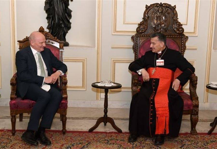 سفير ألمانيا من بكركي: مبادرة البطريرك تهمنا
