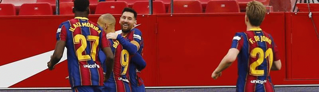 برشلونة يبحث عن الريمونتادا أمام إشبيلية