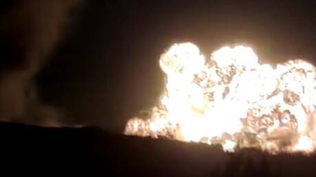 وكالة: صور بالأقمار الصناعية تظهر موقع استهداف "حراقات البترول" في ريف حلب